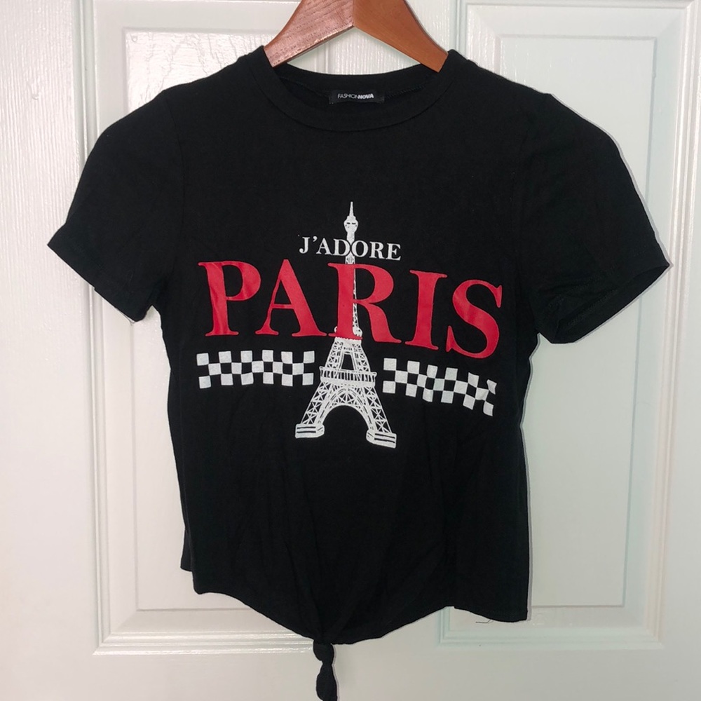Women’s cropped tee